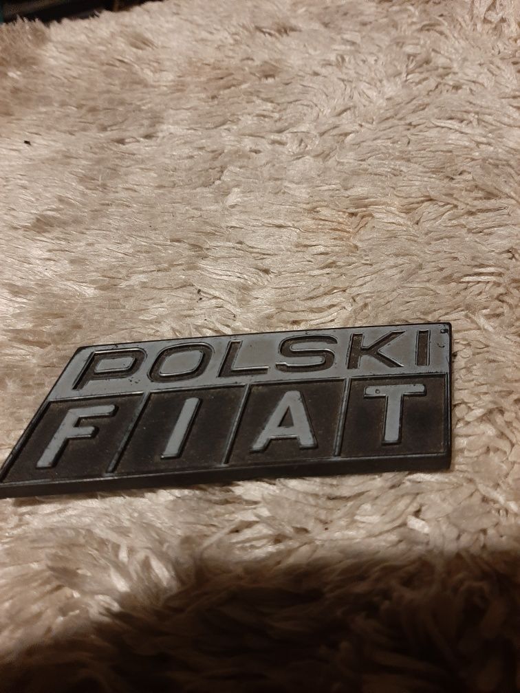 Znaczek emblemat Polski Fiat 126