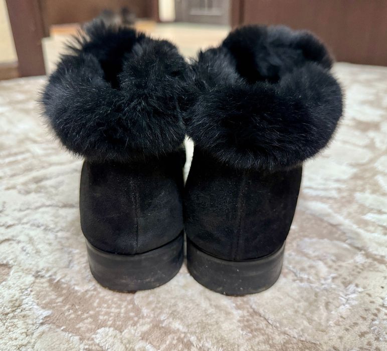 Ботинки замш жіночі 28 см