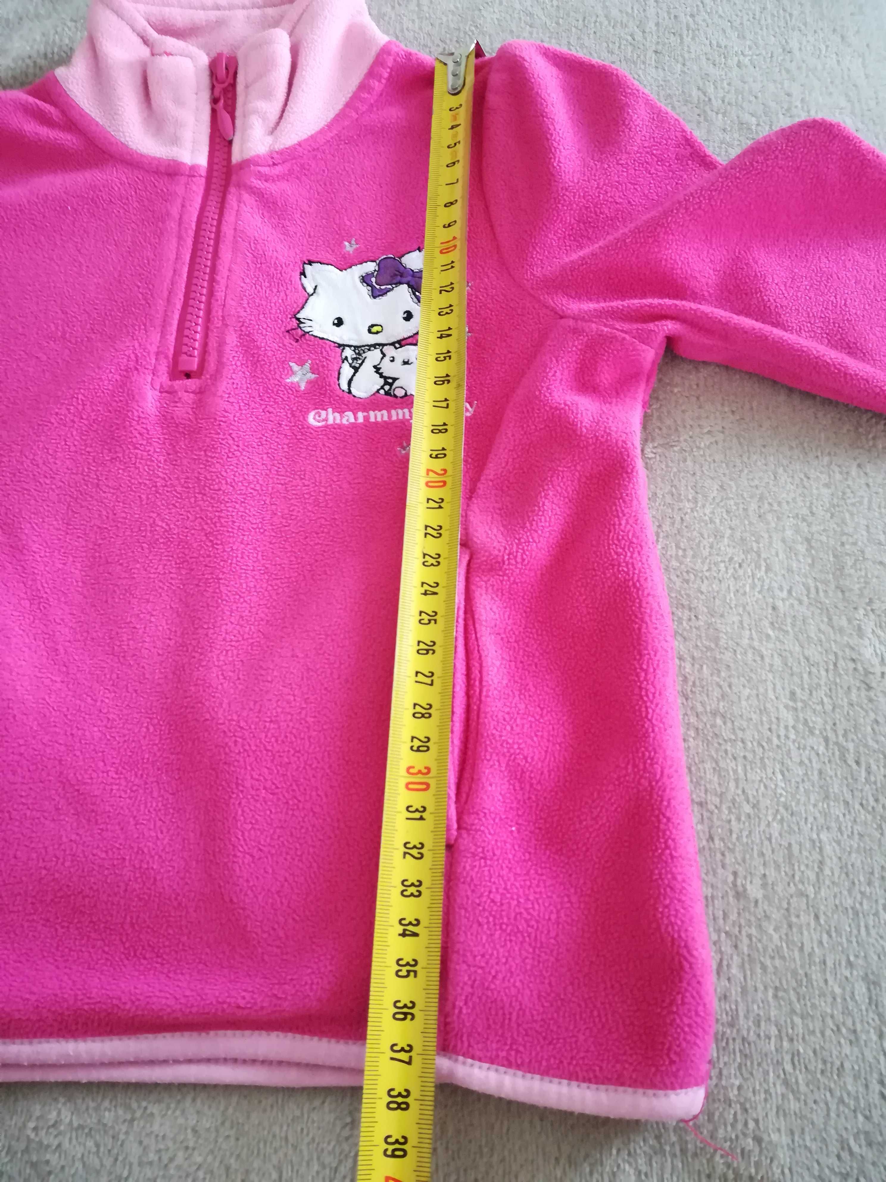 Bluza polarowa dla dziewczynki rozmiar 98 /104