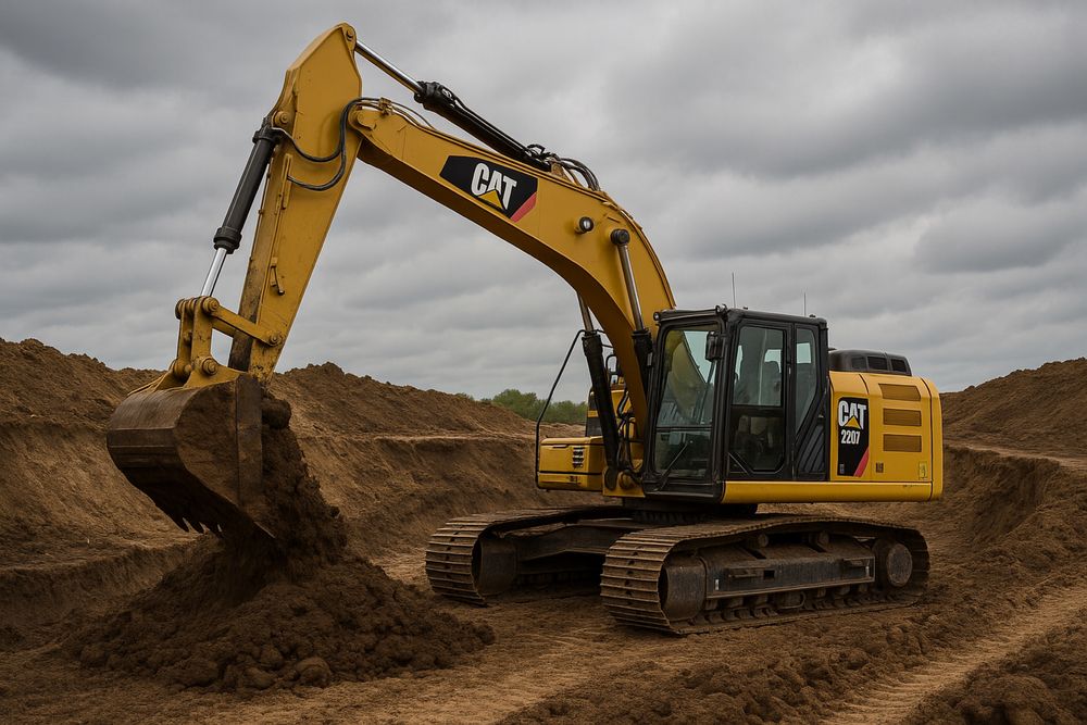 Wynajem Koparek Gasienicowych CAT DOOSAN 20ton 25 ton