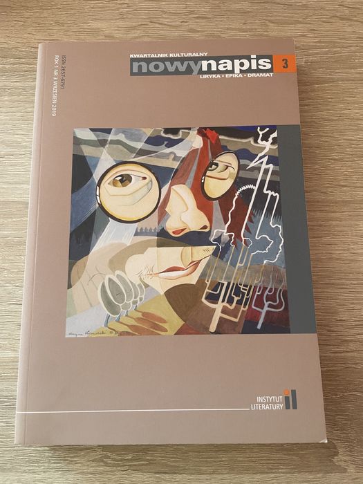 Kwartalnik kulturalny 3/2019 nowy napis liryka epika dramat