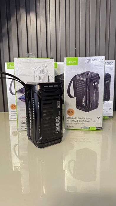 Повер Банк Bavin PC1058S 50000mah 22.5w(Power Bank Бавин 50000мач)