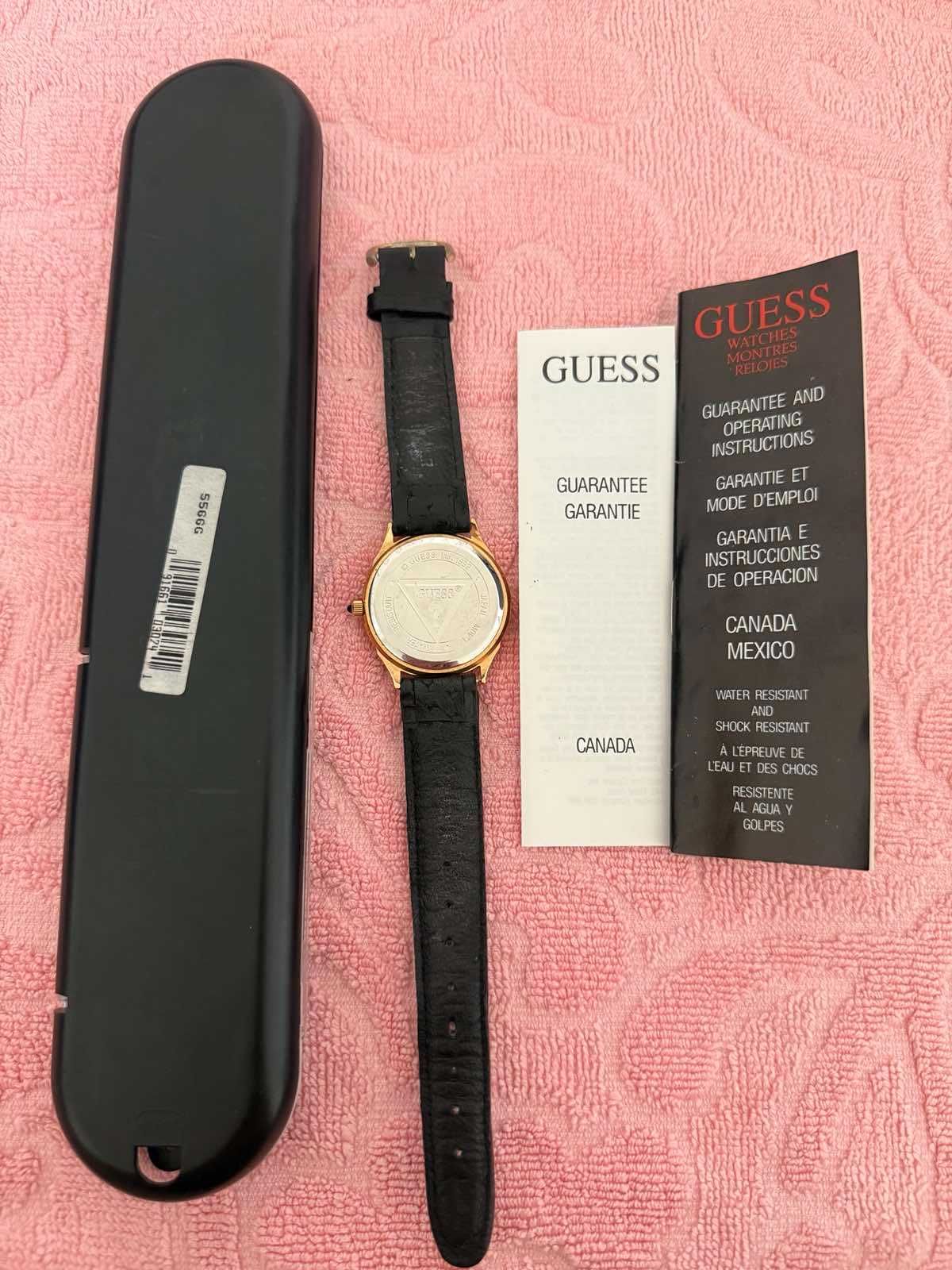 Чоловічий годинник Guess GWO0399L3 чорний!