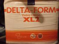 Pieluchy Delta-form XL 2  / 6 paczek po 15 szt.
