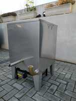 Caldeira Inox de derreter Cera de Mel em Apicultura cerificador