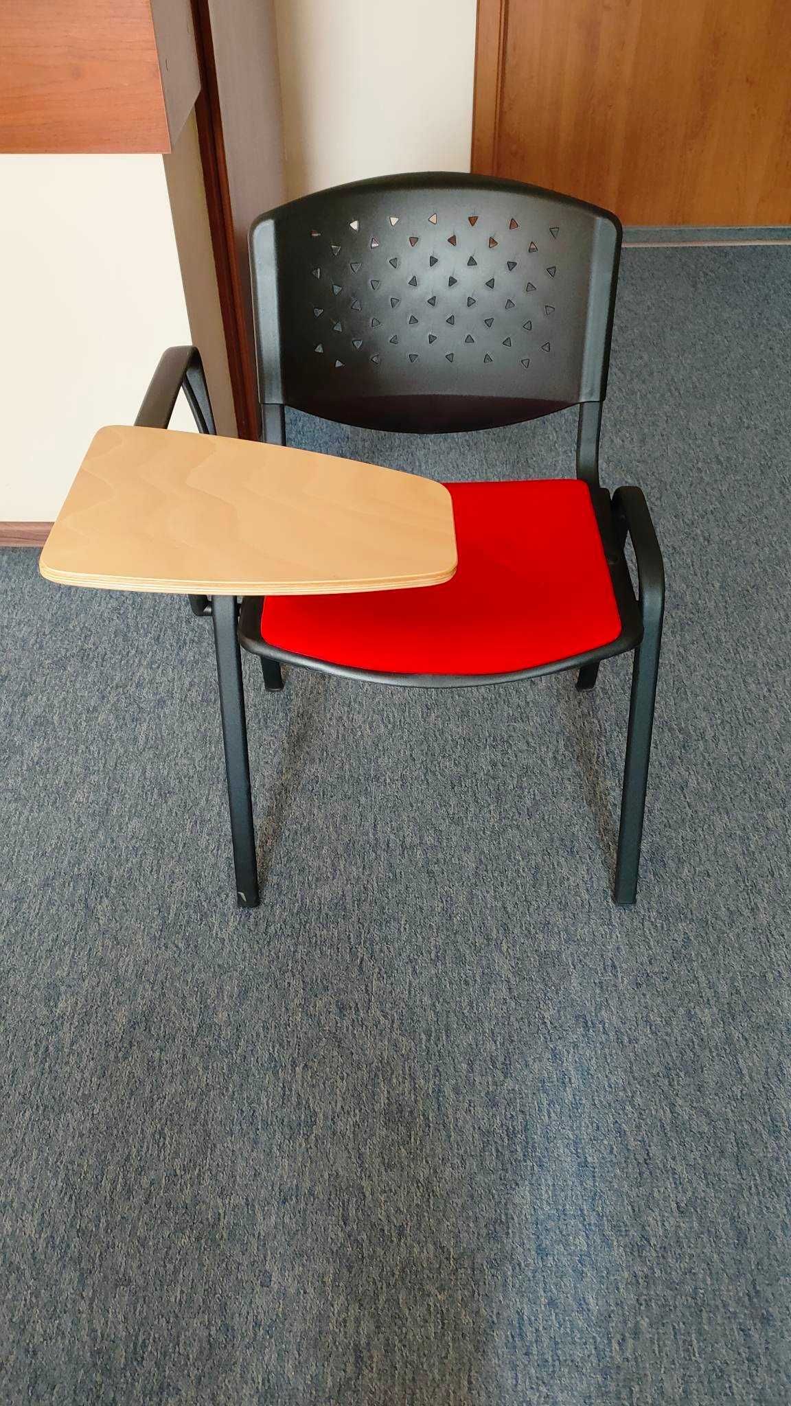 Krzesło konferencyjne szkolne z pulpitem