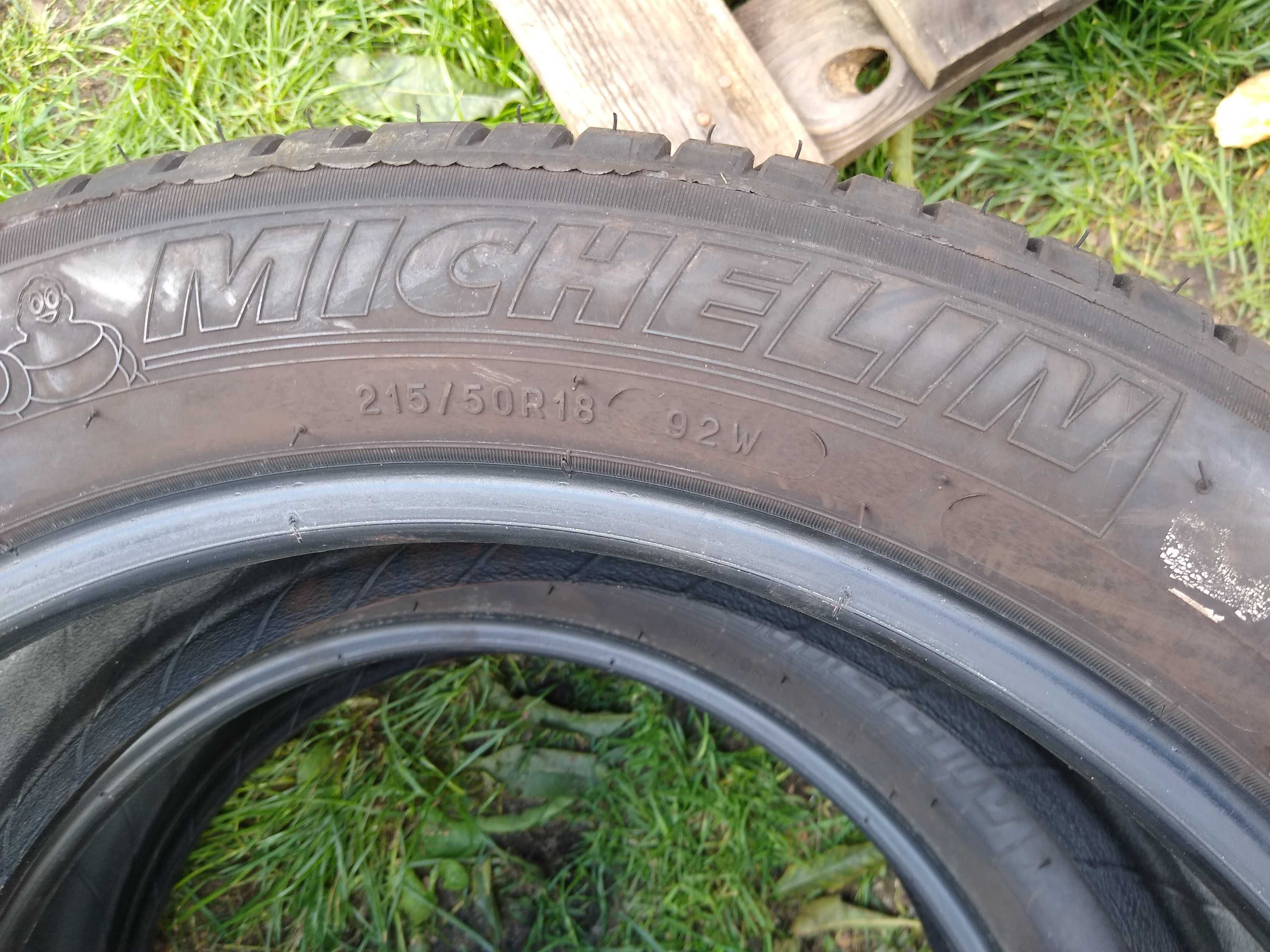 Opony letnie 215x50 R18 MICHELIN lato 215/50/18 - komplet 4 sztuki