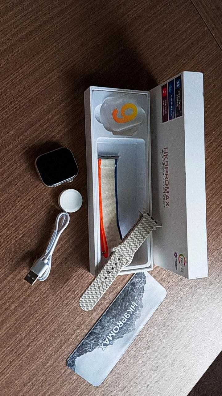 Smart Watch HK9 PRO MAX+ (Plus) AMOLED Gen 4 ХИТ 2024