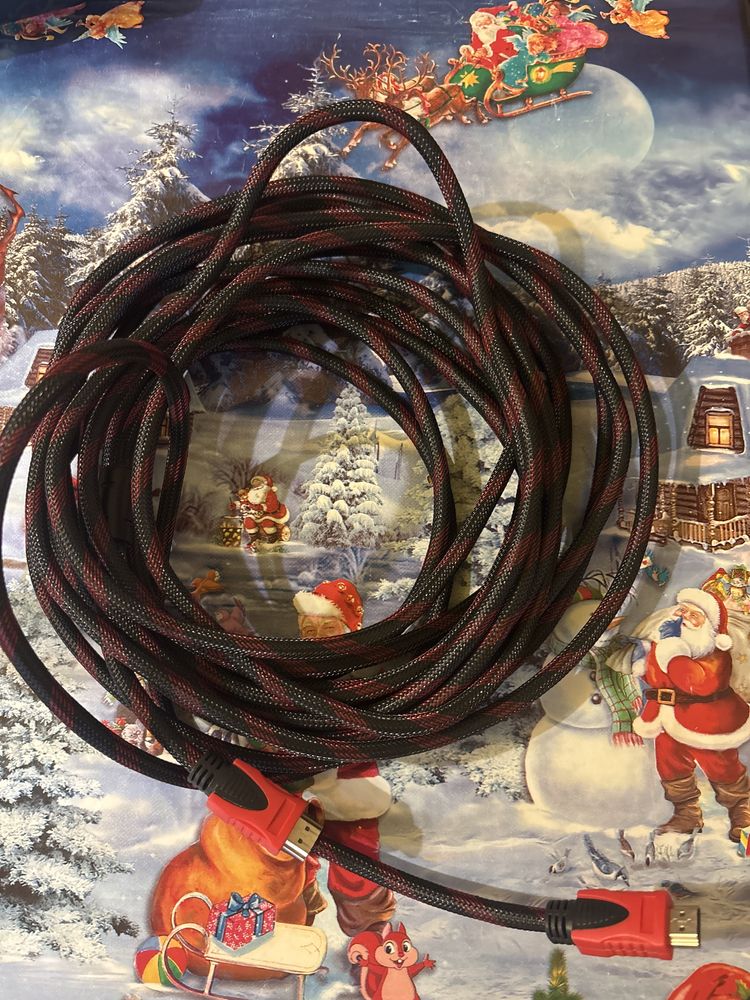HDMI кабель з ферітовими фільтрами, 9 метрів