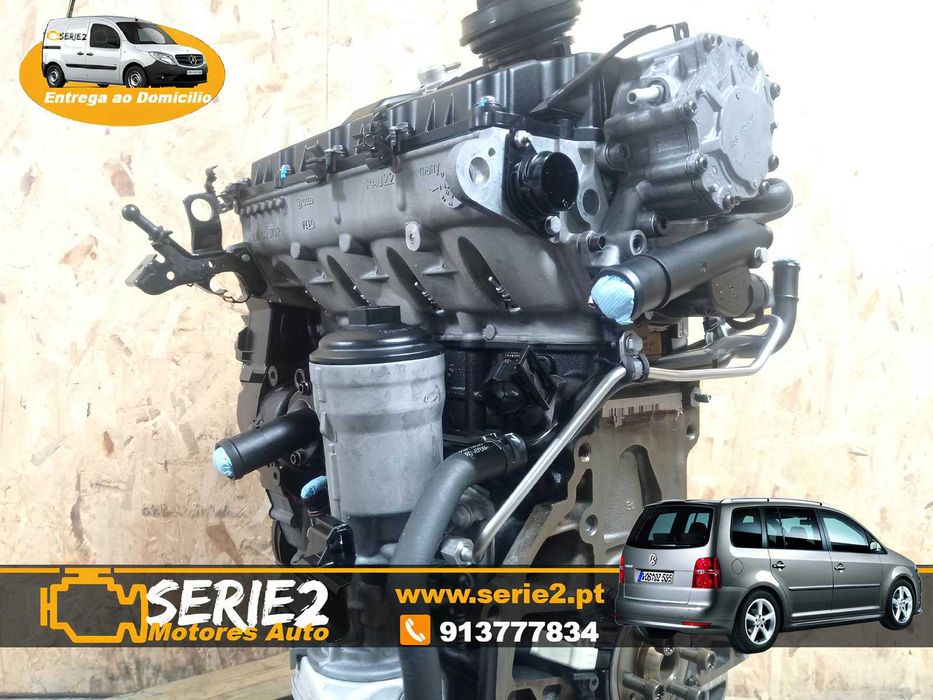 Motor VW Touran 1.9 TDI 105cv - BXE