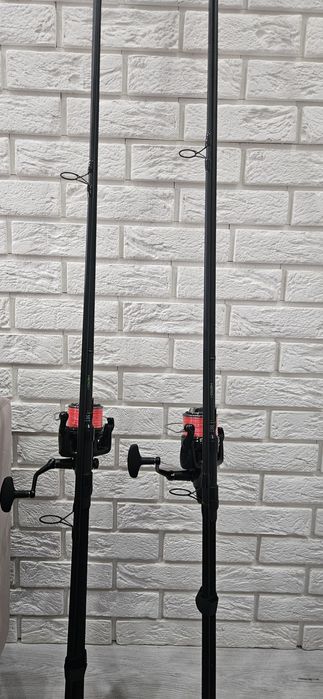 Wędki karpiowe sonik wraz z kołowrotkami shimano ultegra 5500