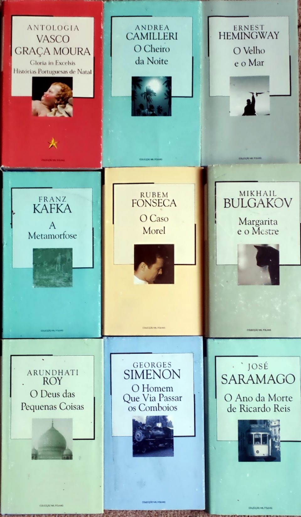 Diversos livros com diferentes preços