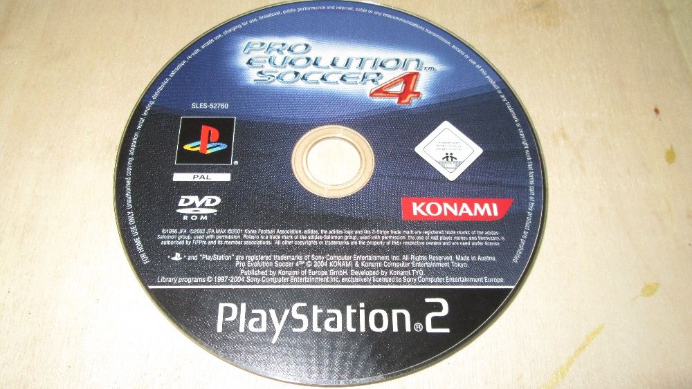 Jogo Pro Evolution Soccer 4