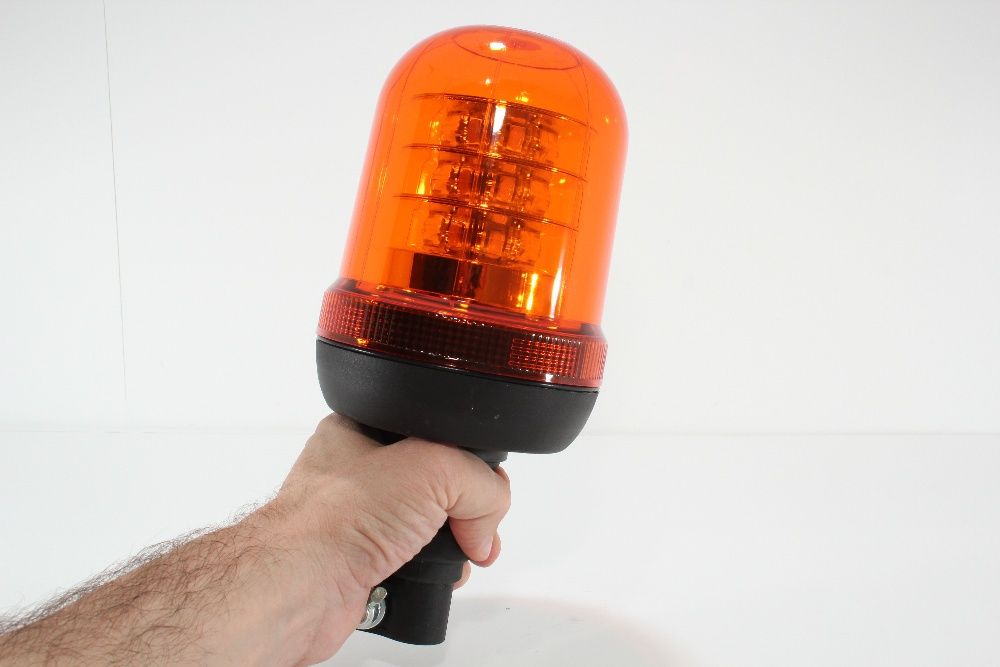 Pirilampo Rotativo Avisador Led Ambar Homologado 54Watt NOVO
