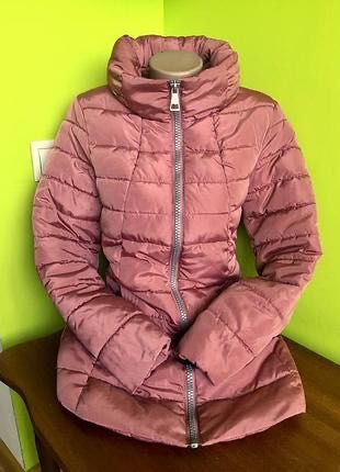 Куртка подовжена Next/пальто стьобане з капюшоном/осінь-єврозима/р-р М