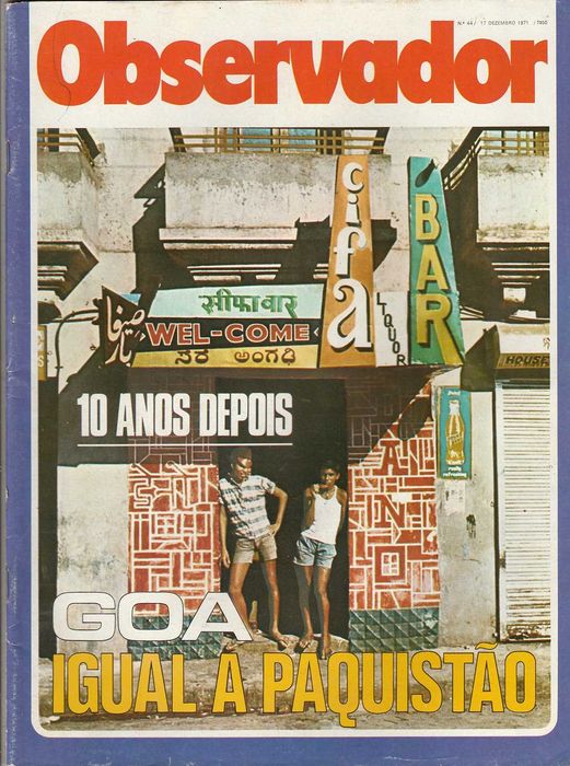Revista Observador Nº44 - 17 de Dezembro de 1971