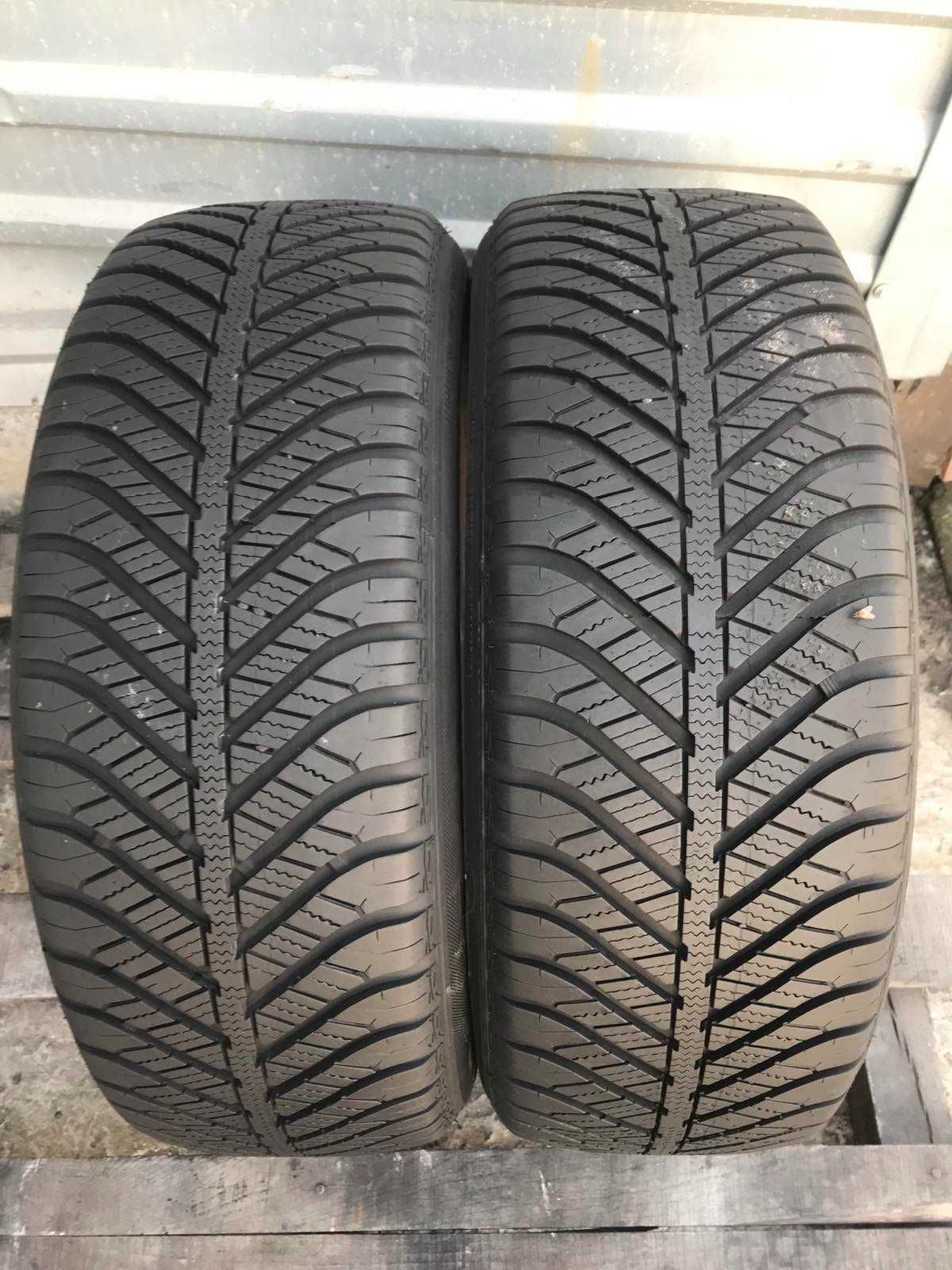 Шини Goodyear Vector4season 205/60R16 Пара Всесезонні Б/у Оригінал