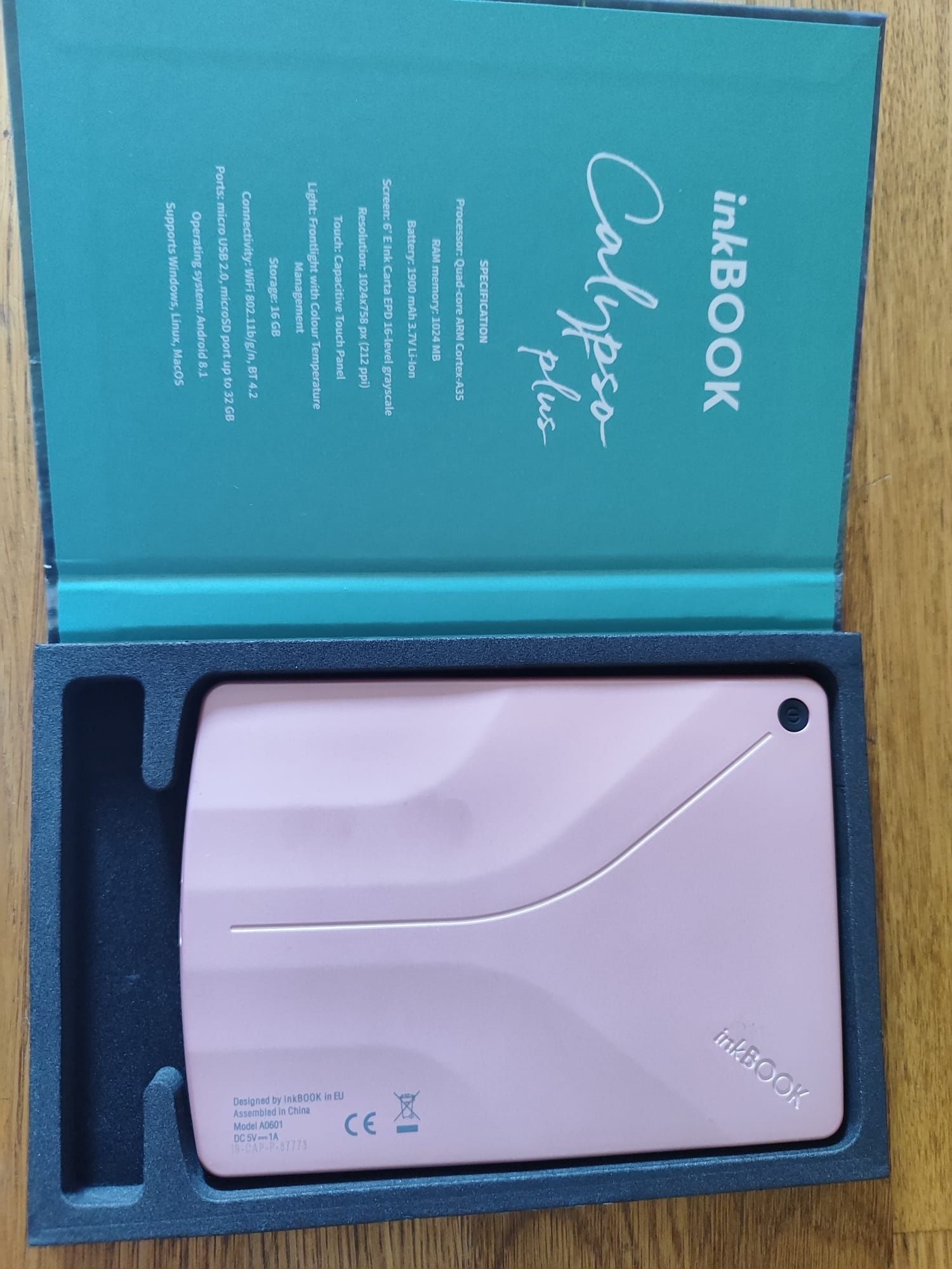 inkBOOK Calypso plus 6' jak nowy gwarancja do  11.2026