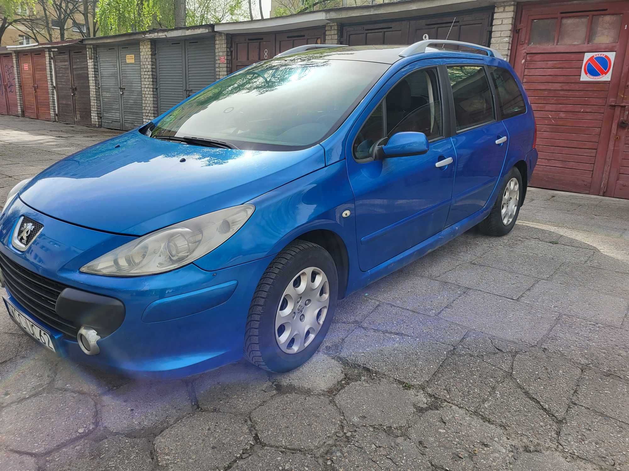 Peugeot 307 sw /2005 r./ diesel 1.6 hdi długi opłaty