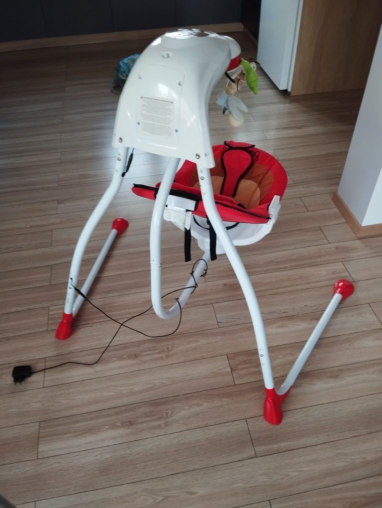 Huśtawka elektryczna caretero buggies stan idealny