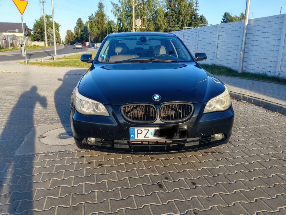 BMW E60  Zarejestrowana mały przebieg