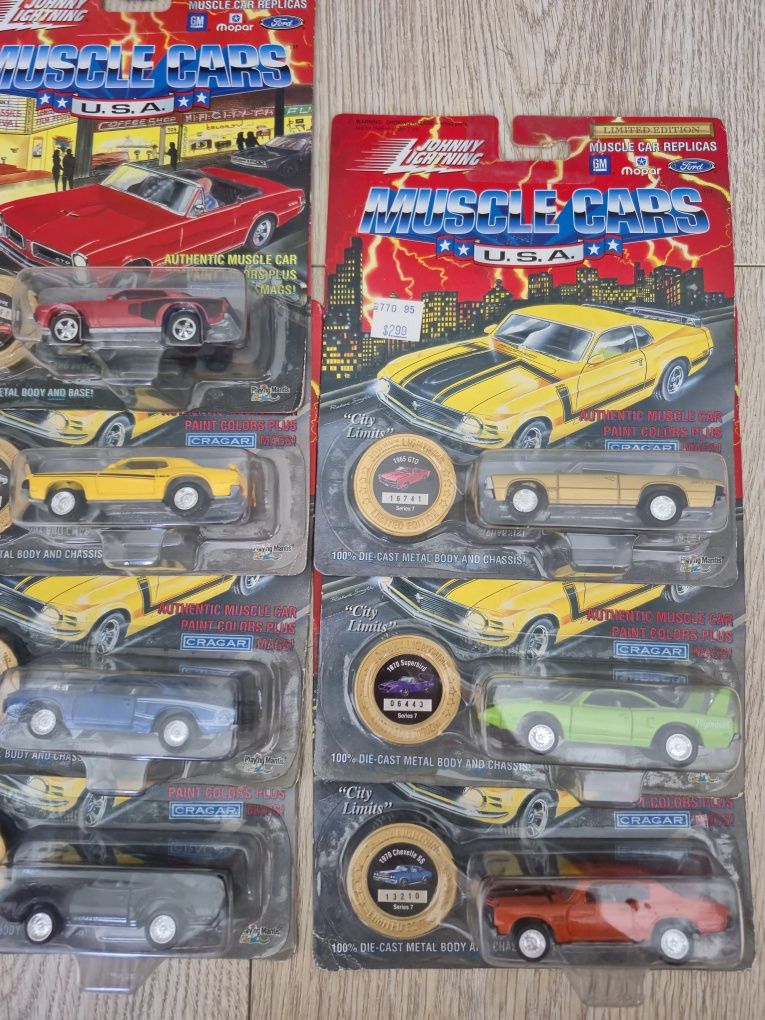 Машинки модель Johnny Lightning вінтаж (1994р) mini gtі hot wheels