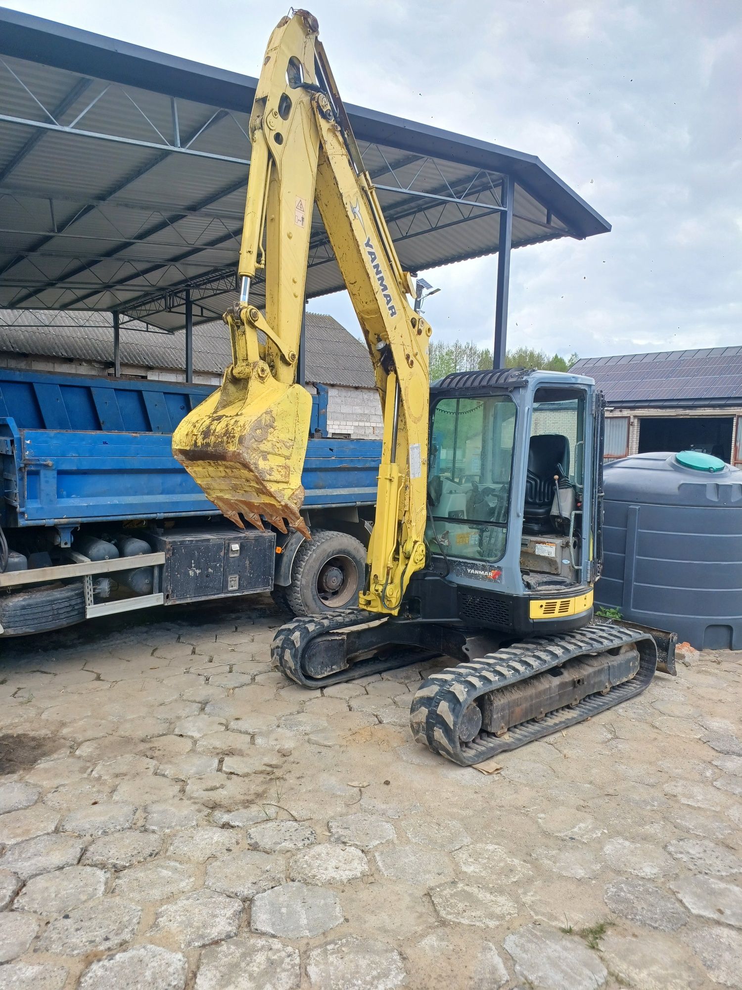 Koparka gasienicowa Yanmar vio55 2014r