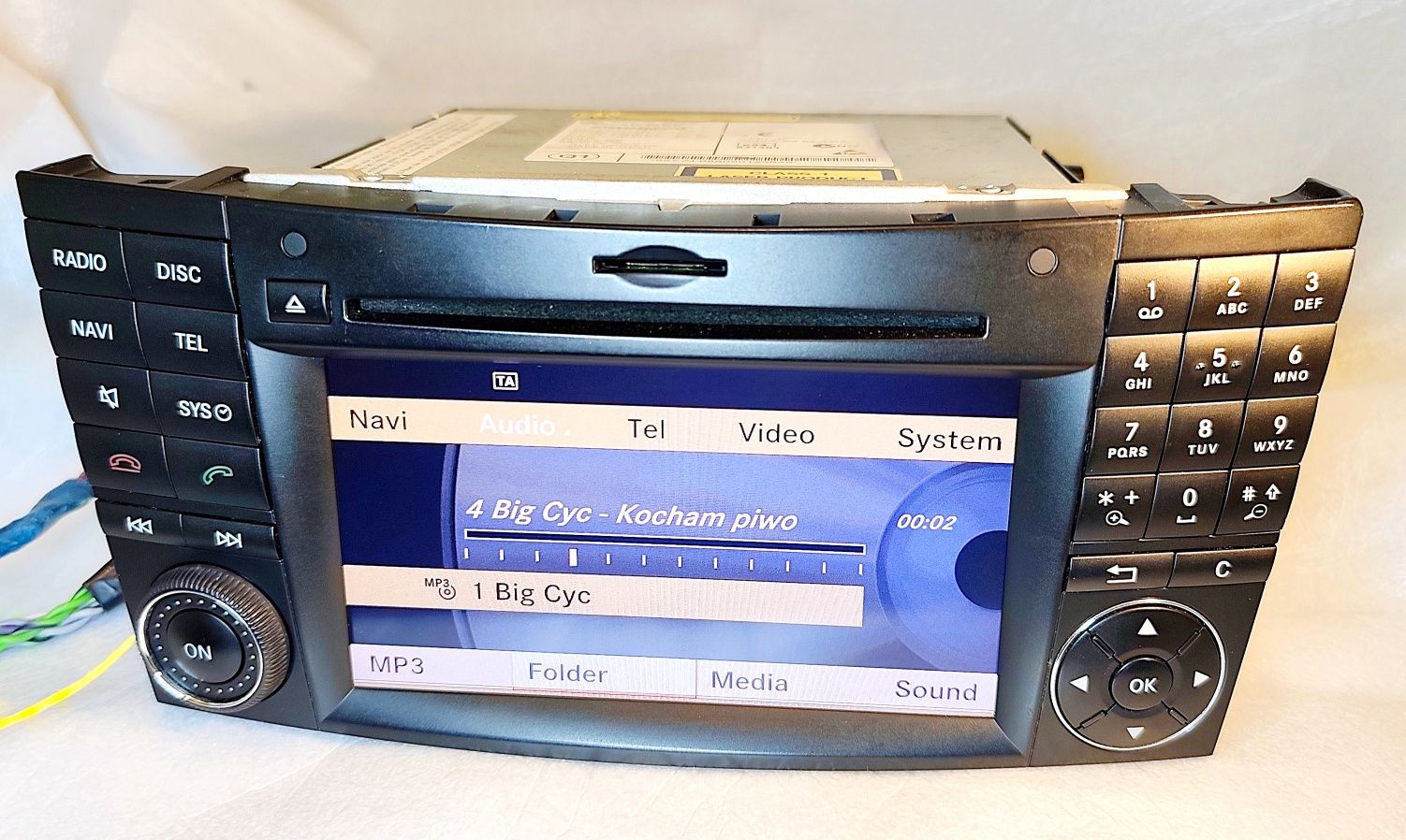 Comand Ntg 2.5 Mercedes W211 W219 CLS POLIFT Bluetooth