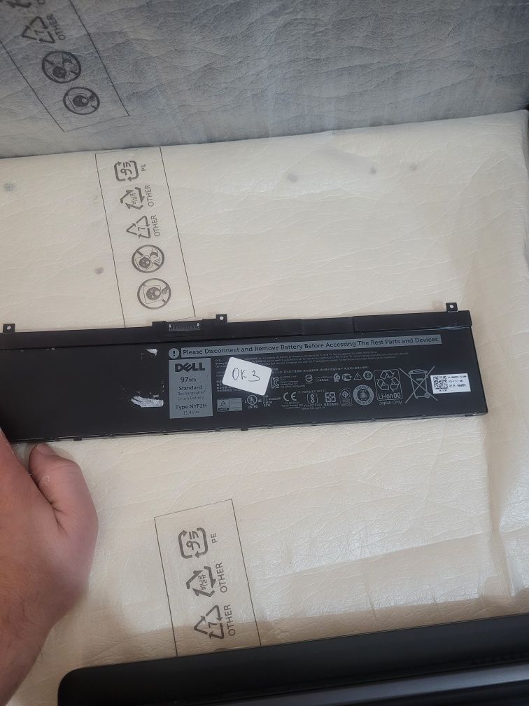 Оригінальна батарея Dell Precision 7730 91Wh NYFJH 7530 і 7520 MFKVP