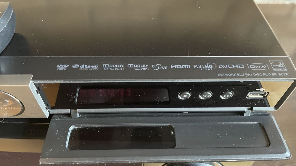 Odtwarzacz DVD BLU RAY LG BD 370 CD player MP3