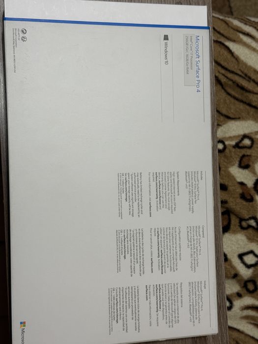 Mocrosoft Surface Pro 4