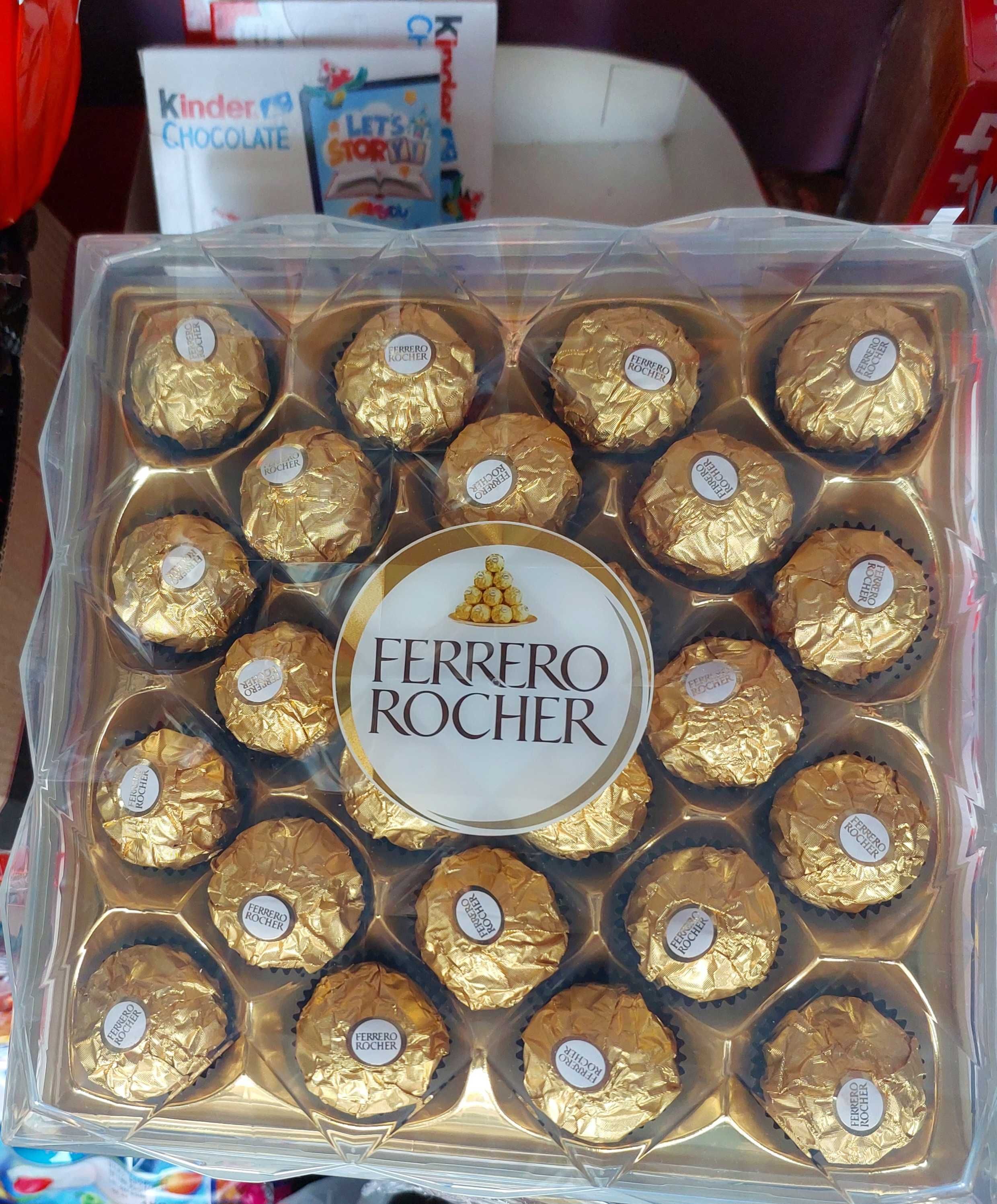 Цукерки Ferrefo Rocher, фереро, Rafaello, рафаело ( ферара, конфети