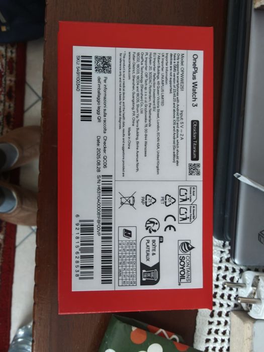OnePlus Watch 3 selado