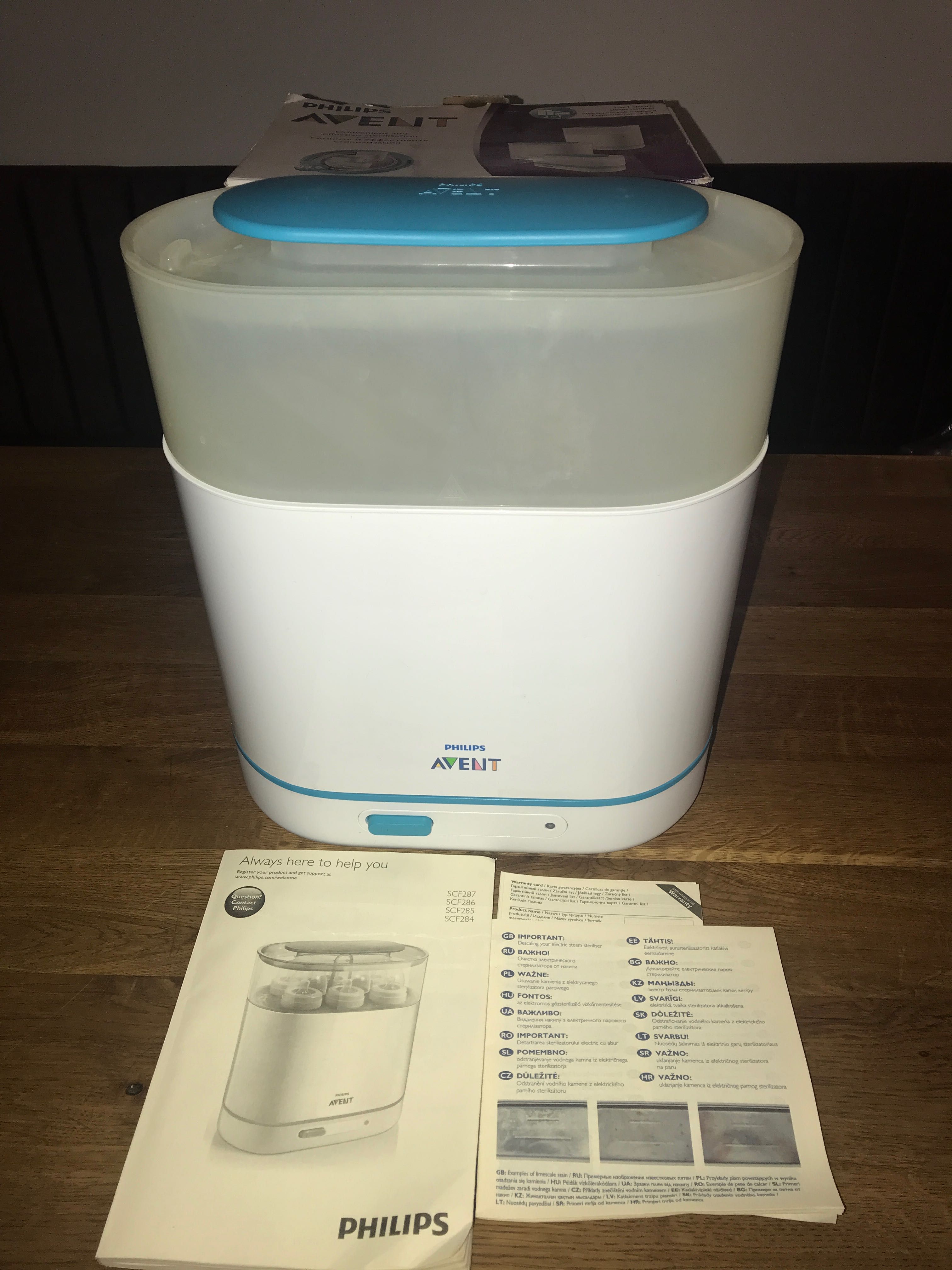 Sterylizator PHILIPS AVENT 3W1 SCF284/03 - stan idealny