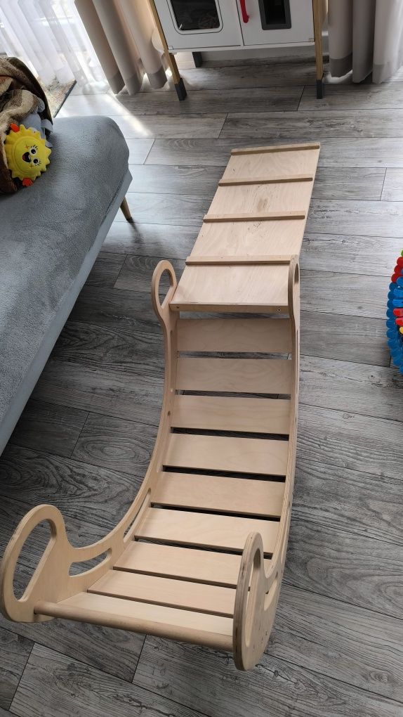 Bujak drewniany + zjeżdżalnia