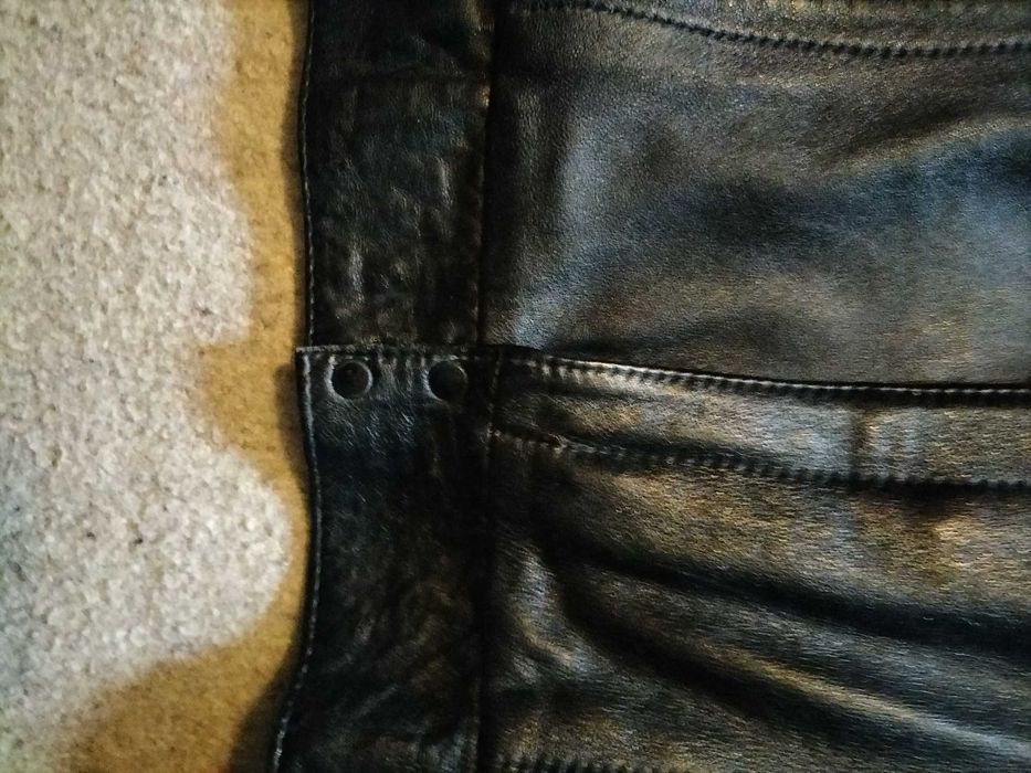 kurtka skórzana męska z odpinanymi rekawami