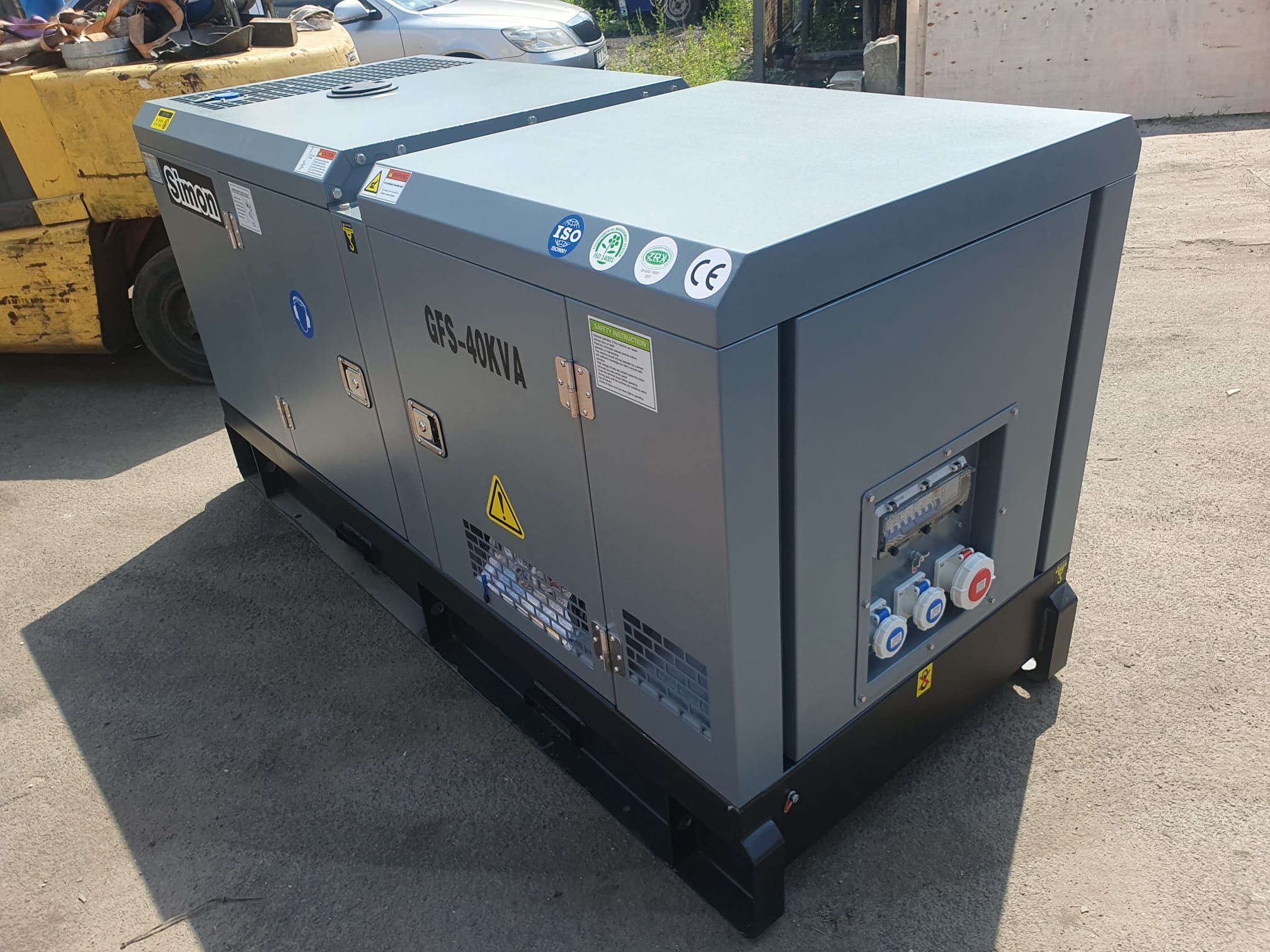 Agregat prądotwórczy 40 kVA 32 KW ATS/SZR nieużywany 23.000zł