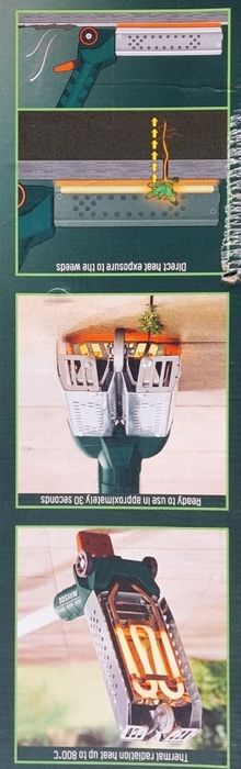 Opalarka termiczne urządzenie do niszczenia chwastów Parkside wypalark