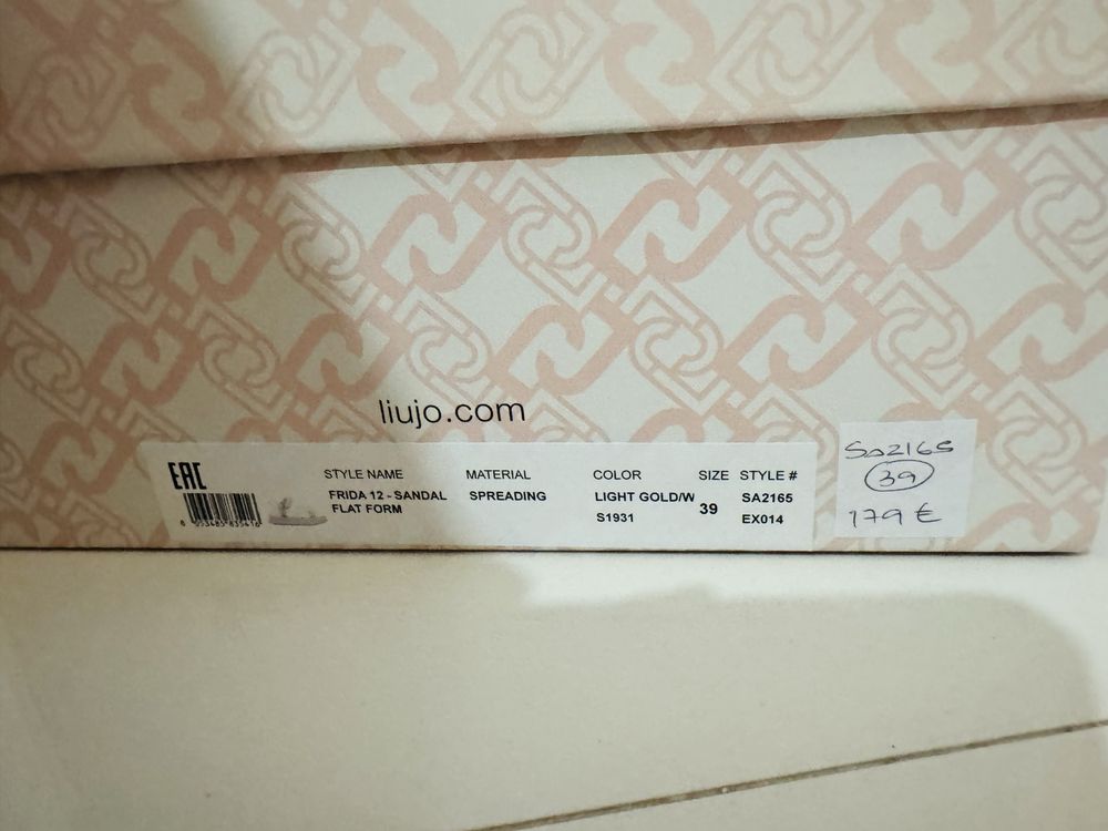 Sandalias LIU JO tamanho 39