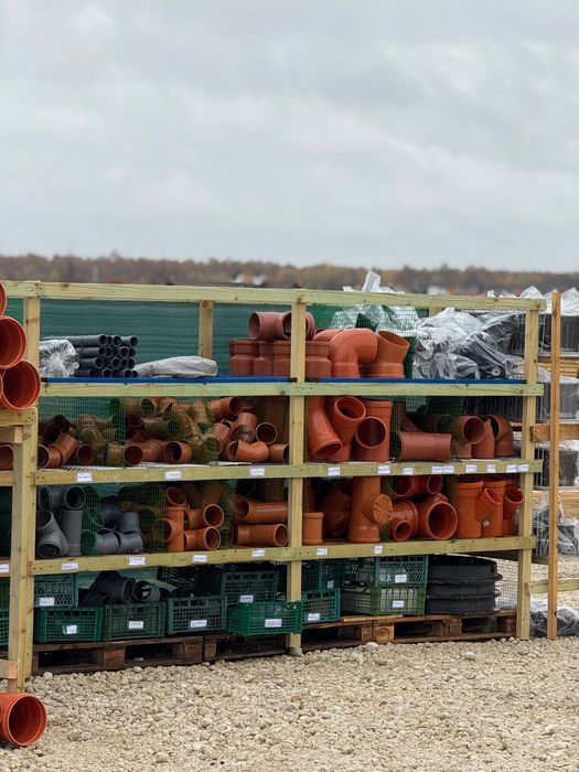 Гофровані, каналізаційні, дренажні труби,пе труби, фітинги