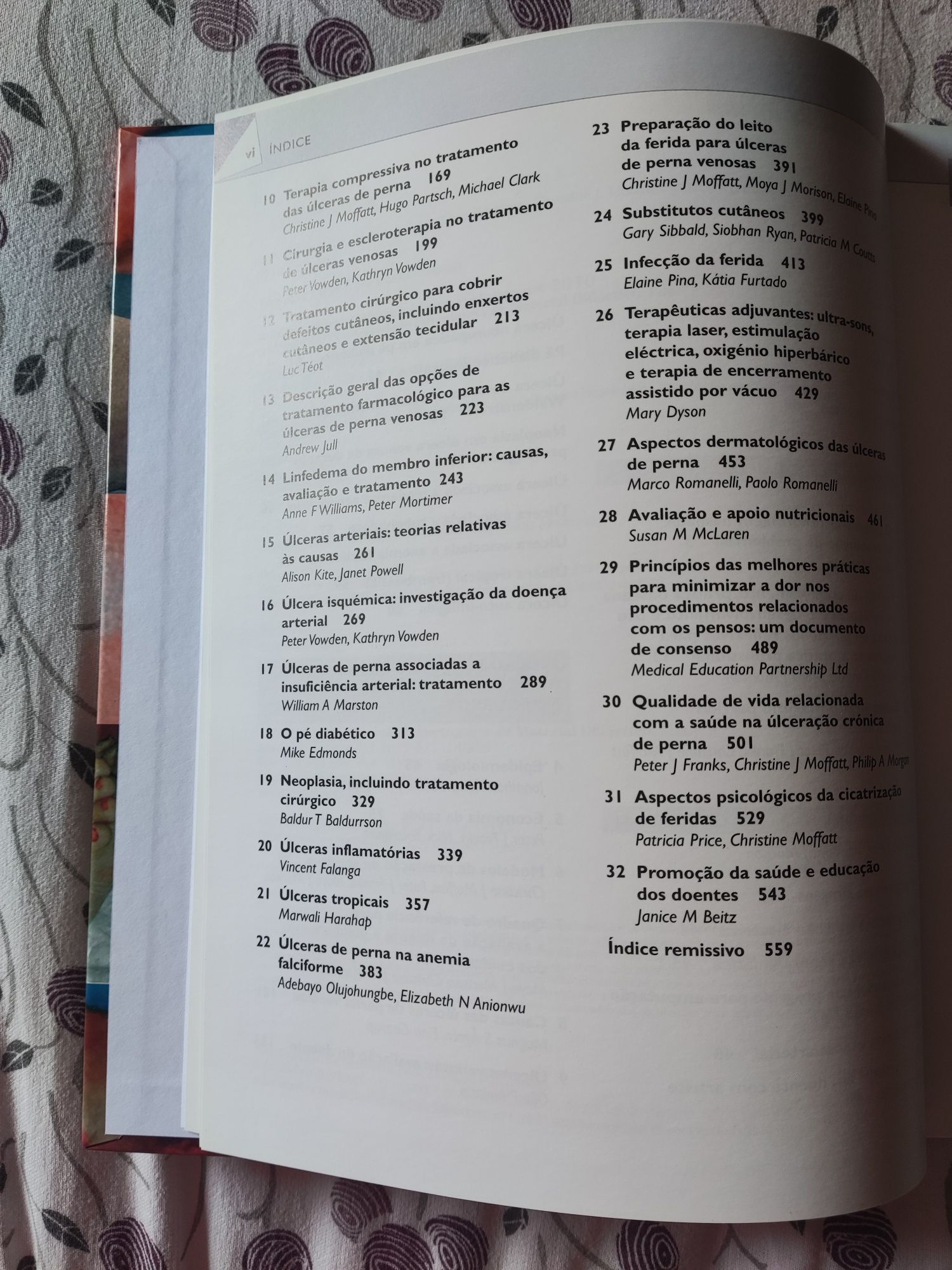 Úlceras de perna