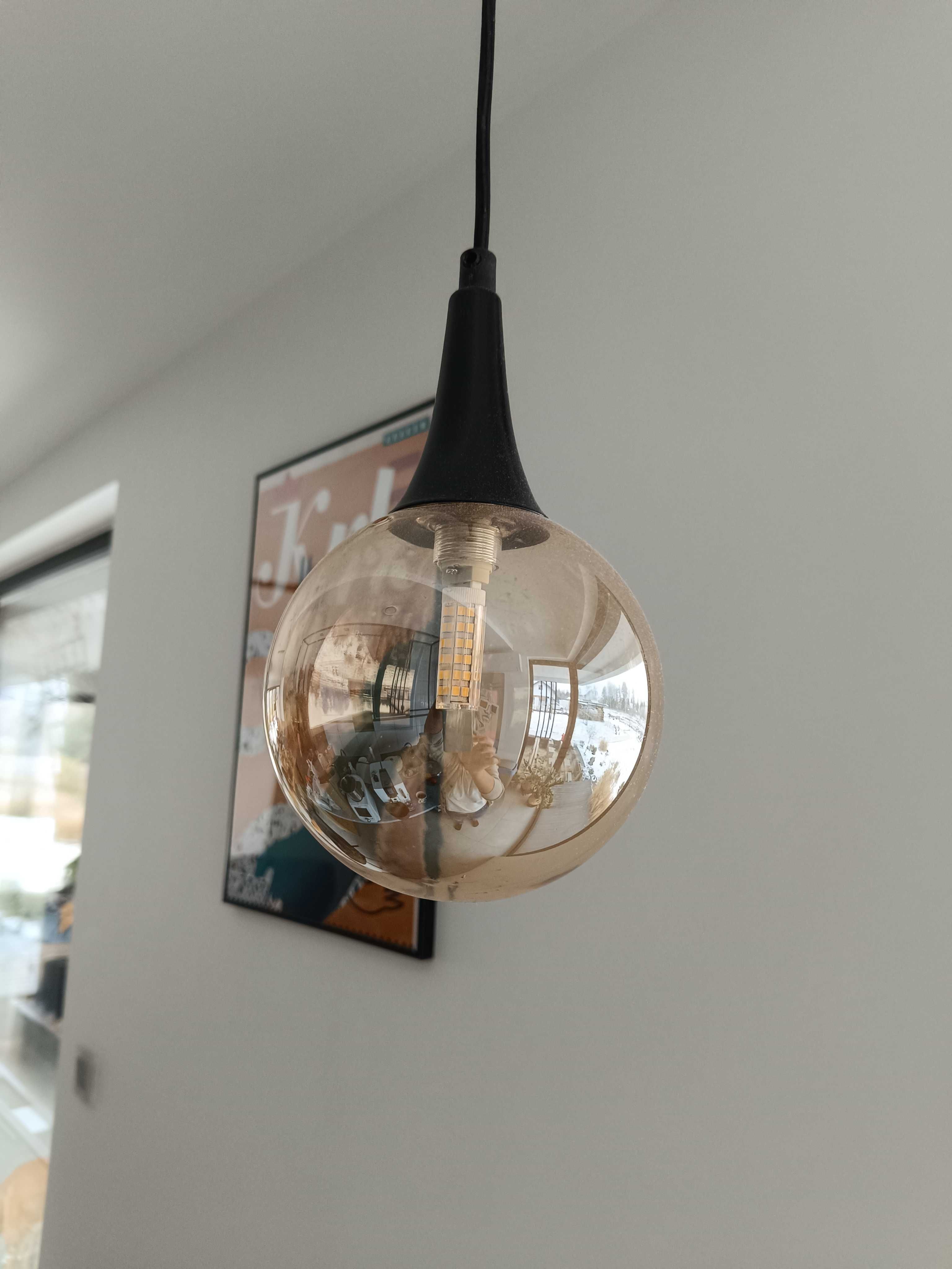 lampa komplet  3 pojedyncze (+ gratis) oraz 1 potrójna nad stół