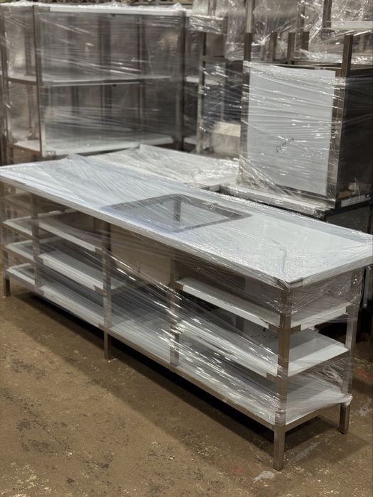 Стіл нержавійка/мийки/стелажі/шпильки,нейтральне обладнання для кухні