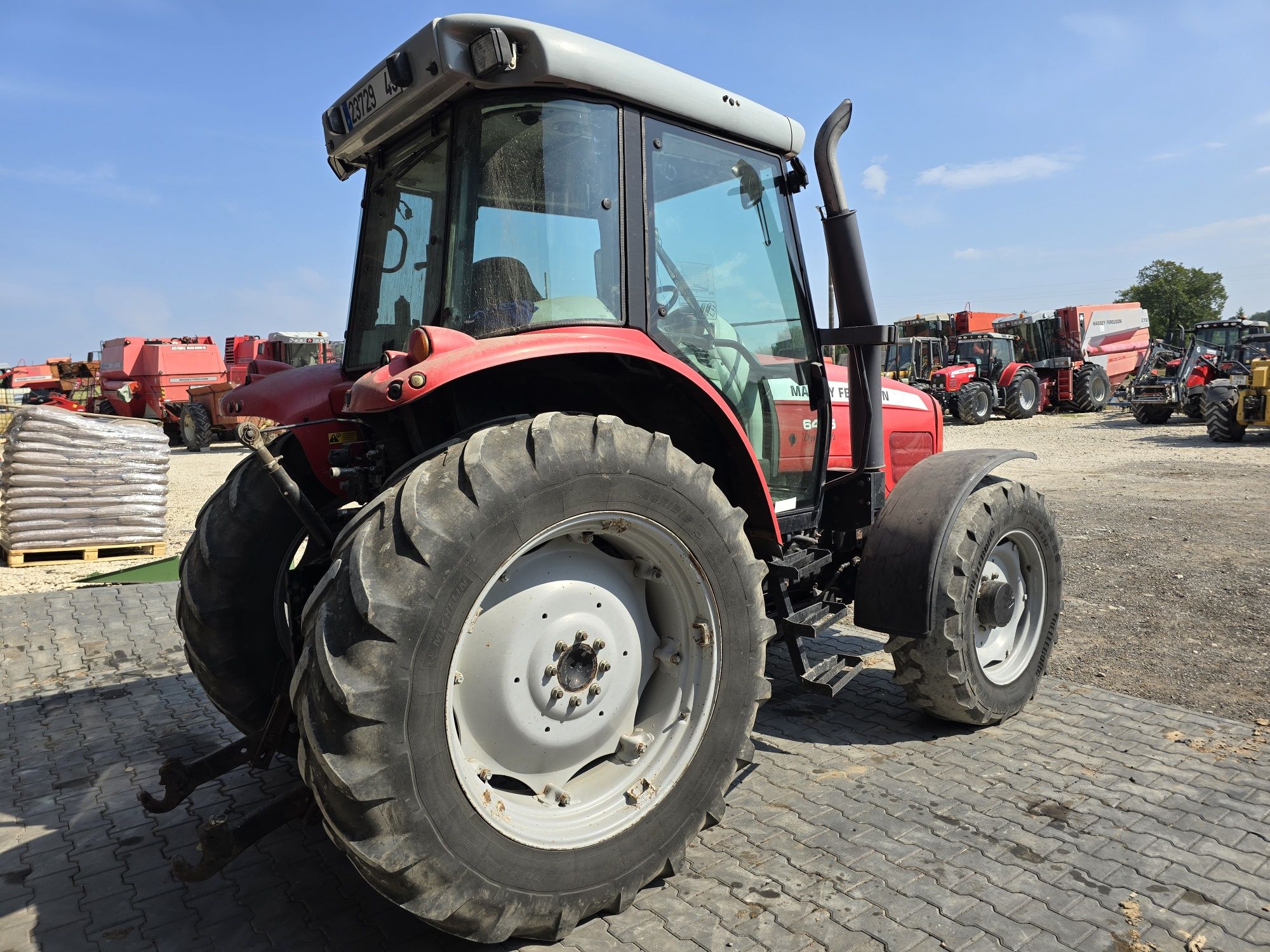 Massey 6455 klima 2005r. Ferguson 105km oryginał