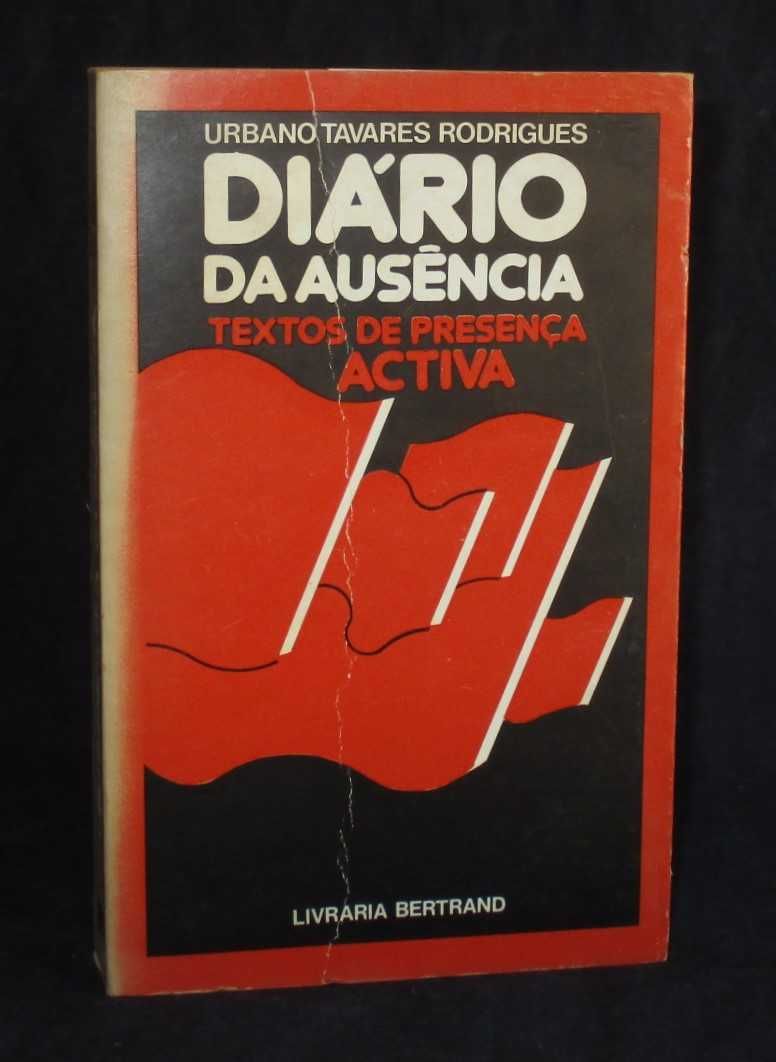 Livro Diário da Ausência Urbano Tavares Rodrigues