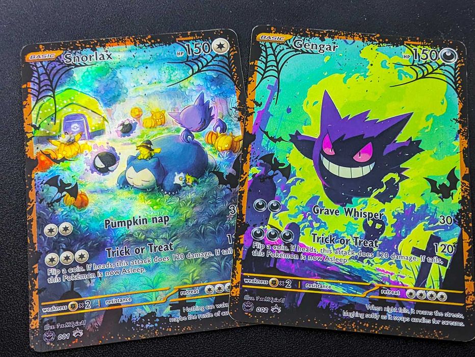 Zestaw Halloween – Snorlax & Gengar (Holo)