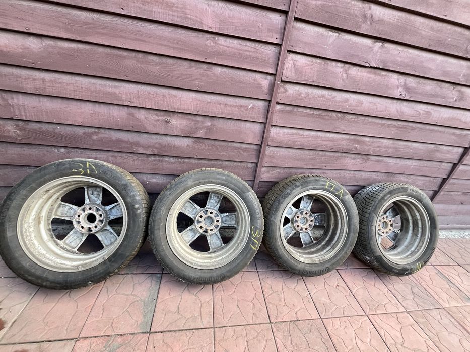 Повний комплект зимових колес R17 Continental