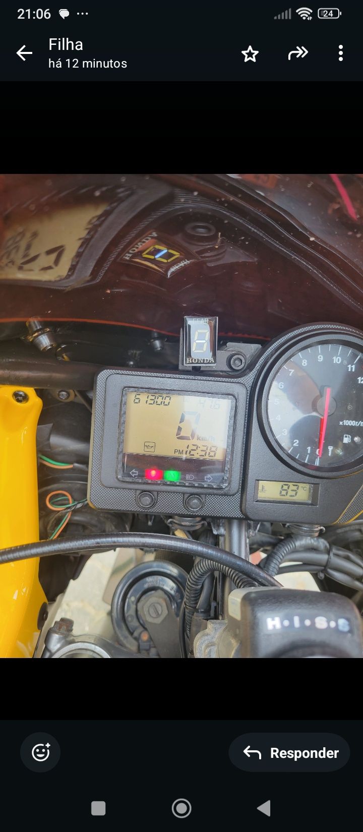 Honda Fireblaide 929rr de 2000 yoda restaurada