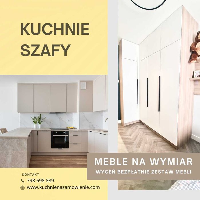 Meble Na wymiar Mokotów, Meble Kuchenne Na Wymiar Warszawa Wycena