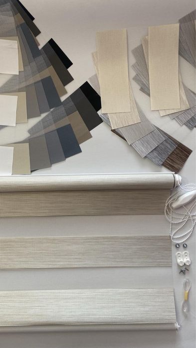 Готовые тканевые ролеты, день-ночь, жалюзи, ролети тканеві, блекаут